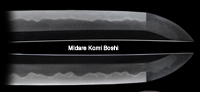 midare komi boshi